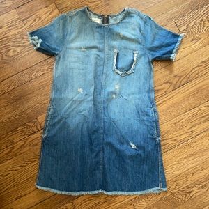 Denim dress by Current/Elliott
